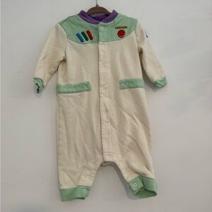 Disney Pixar Toy Story Buzz Lightyear Spacesuit Infant One-Piece - 18m